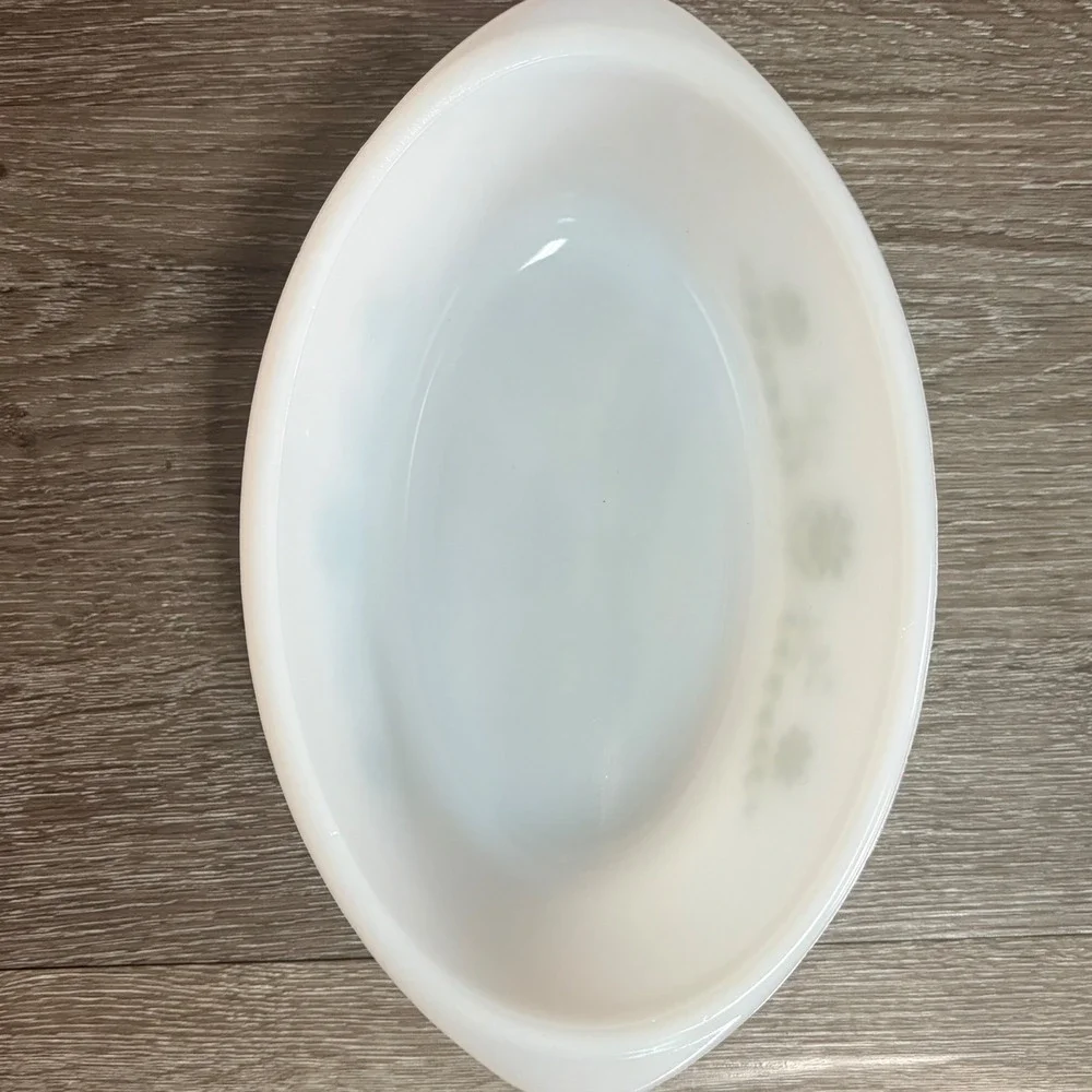 Glasbake vintage milk